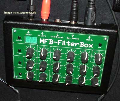 mfb filterbox with sequencer