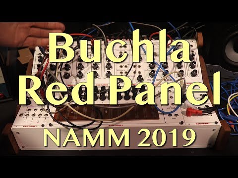 Buchla - Red Panel Modules | NAMM 2019