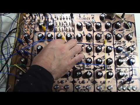 PULSAR-23 under a MIDI control (prototype demo)