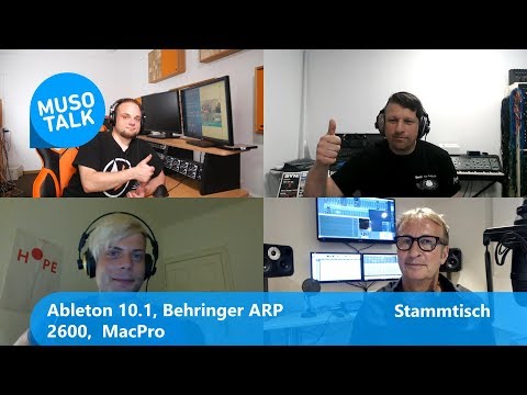 Ableton Live 10.1, Behringer Arp 2600 , Mac Pro - Stammtisch