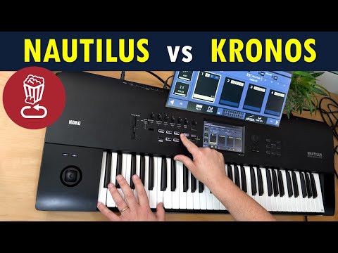 Korg NAUTILUS REVIEW // vs KRONOS // Tutorial including the new arp and drum sequencers