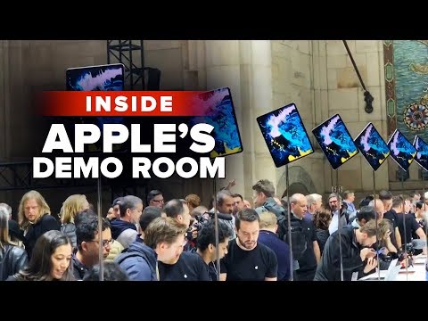 Inside Apple’s NYC Mac and iPad demo room