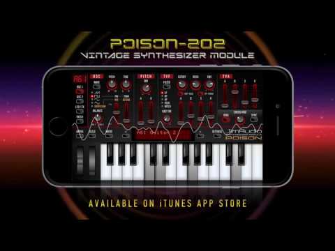 Poison-202 Vintage Synthesizer Module (factory presets demo)