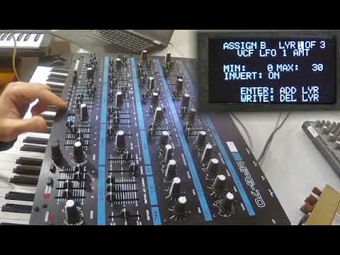 Retroaktiv MPG-70 Random Tone Generator Controlling a Super JX and a JX-8P