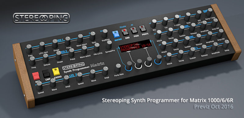 Stereoping Programmer Matrix Oberheim