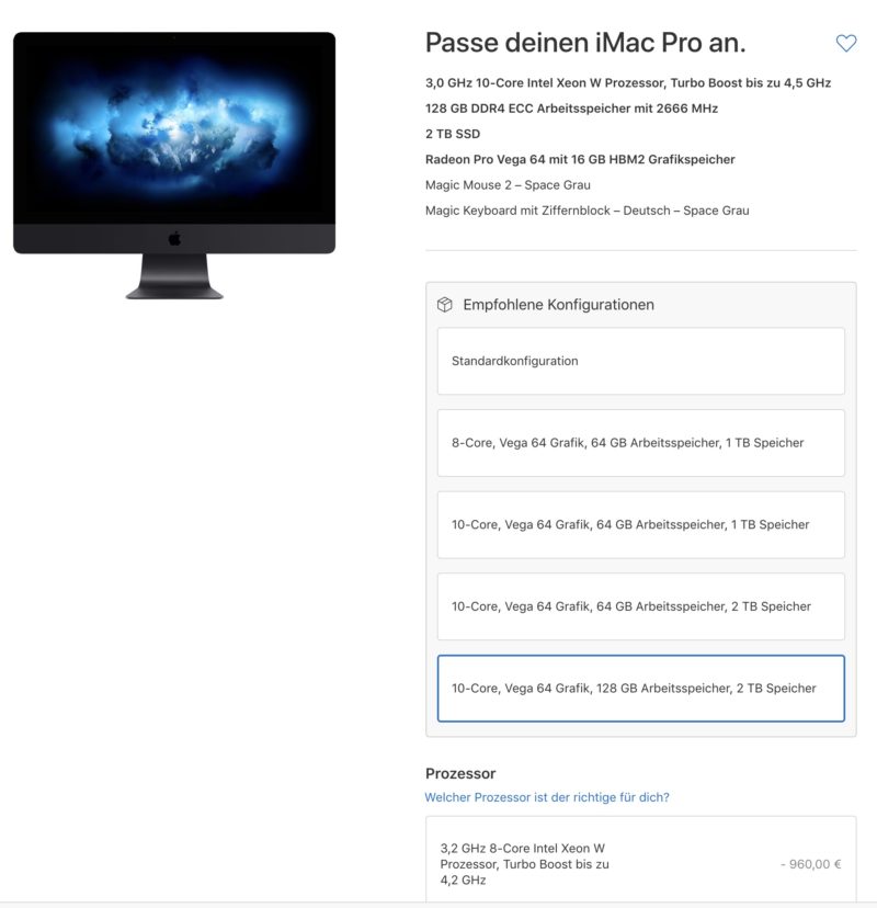 apple imac pro