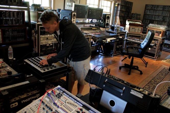 Martin Gore studio