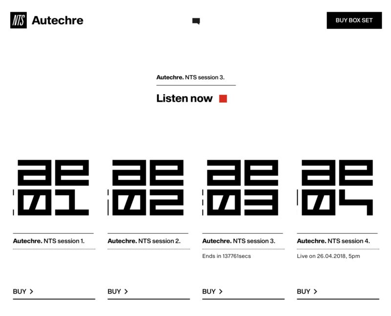 NTS Session - Autechre