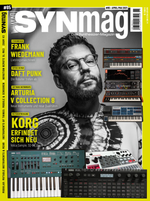 SynMag 85 - Das Synthesizer-Magazin - NeuErfindung Korg, Arturia, GEMA, Frank Wiedemann, Daft Punk