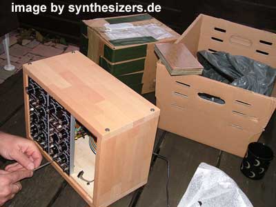ForuModular Synthesizer Anylog system platinen und case