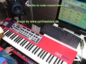 clavia g2x modular synthesizer
