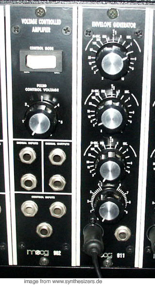 moog modular synthesizer system module 911