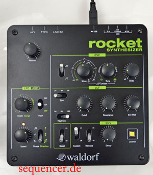 Waldorf Rocket synthesizer