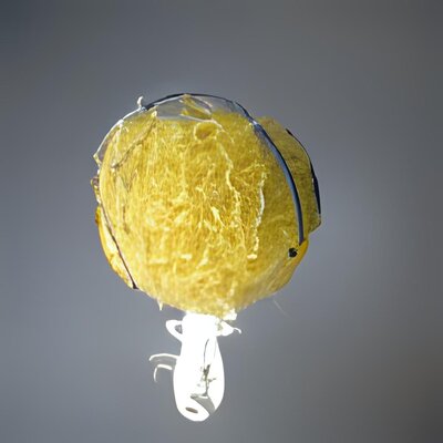 a ball made of cheese with holes -7.jpg