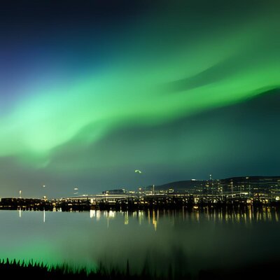 aurora+borealis night stars moon landscape -iStock -7.jpg