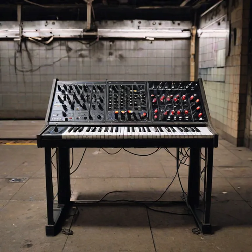 lonely_modular_synthesizer_standing_on_a_platform_of_an_abandoned_subway_station_1878856406.png