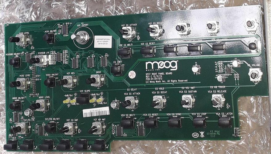 Moog Sub37 right panel board (PCB-01-011-672).jpg